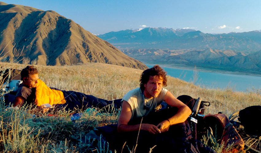 4 Kirgistan guter Schlafplatz 4 Kirgistan guter Schlafplatz