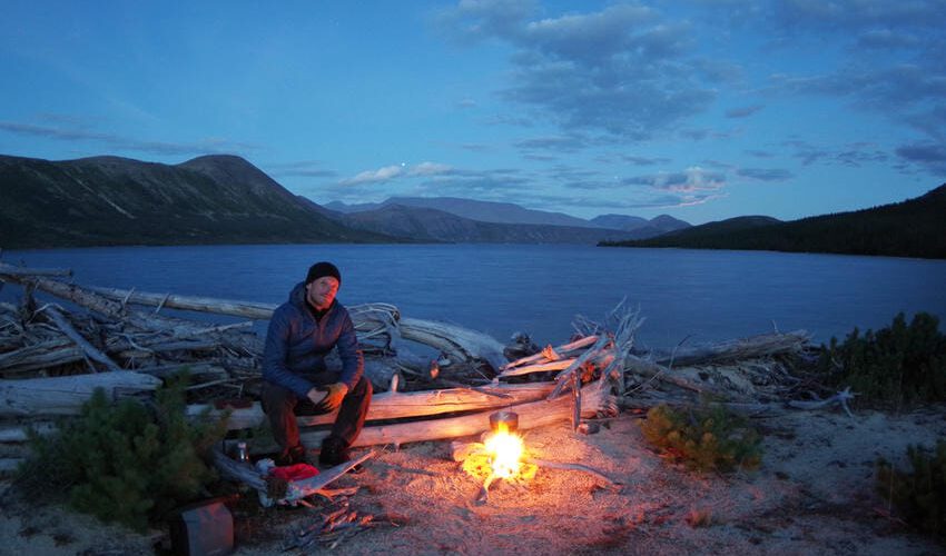 6 -Ostsibirien9_Nachtlager-am-Bergsee-Malyk_